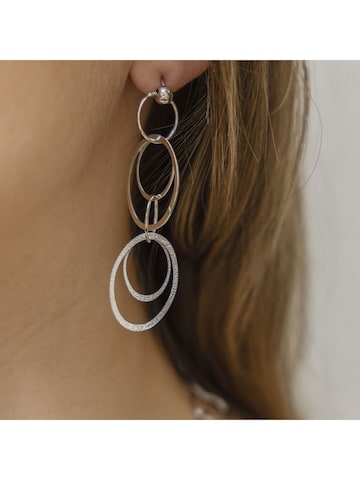CELESTA Earrings in White: front