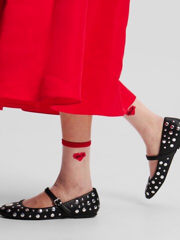 Karl Lagerfeld - Calcetines en rojo