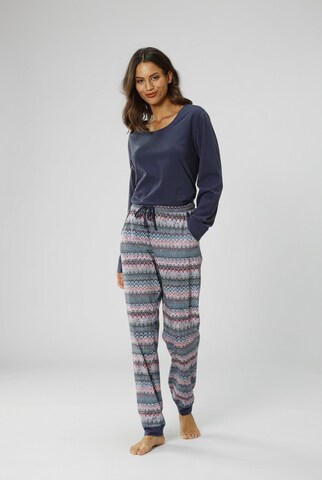 VIVANCE by LASCANA - Pijama en azul