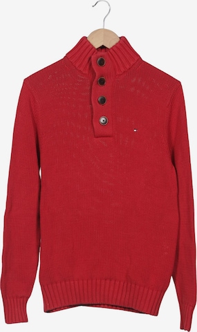 TOMMY HILFIGER Pullover S in Rot: Vorderseite