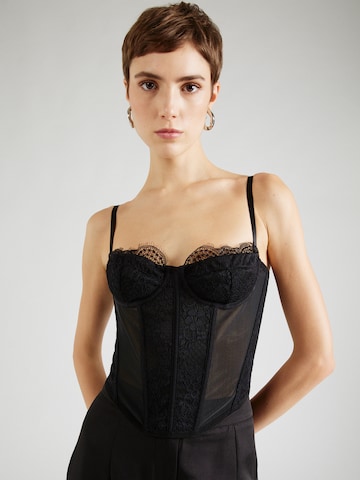 GLAMOROUS Bluse in Schwarz: predná strana