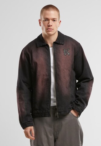 Karl Kani Jacke in Schwarz: Vorderseite