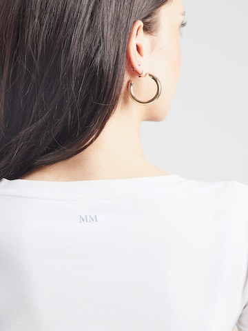 MM by Max Mara - Camisa 'OBLIQUA' em branco