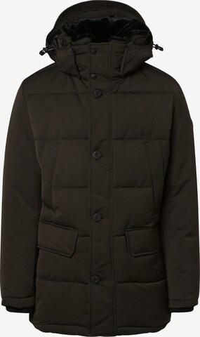 STRELLSON Winter Jacket 'Plaza 2.0' in Black: front