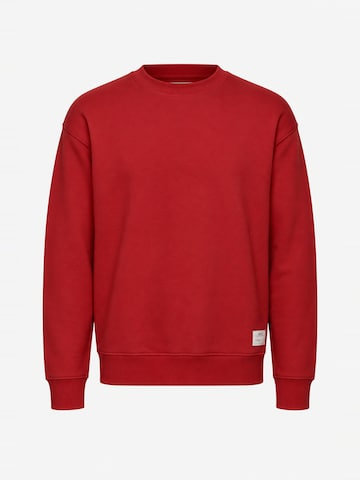 !Solid Pullover 'SDLenz' in Rot: Vorderseite