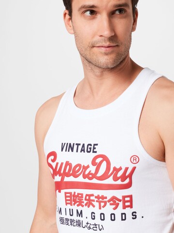 Superdry T-shirt i vit