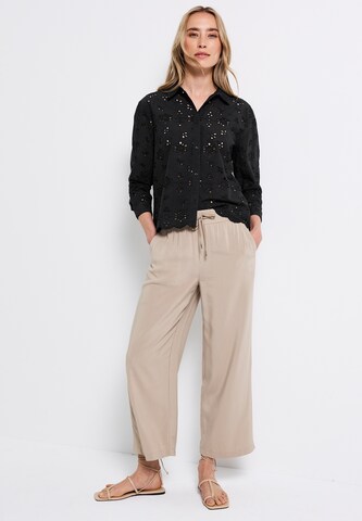STREET ONE Blouse in Zwart