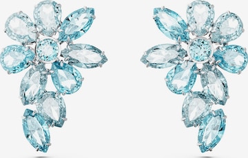 Swarovski Earrings in Blue: front