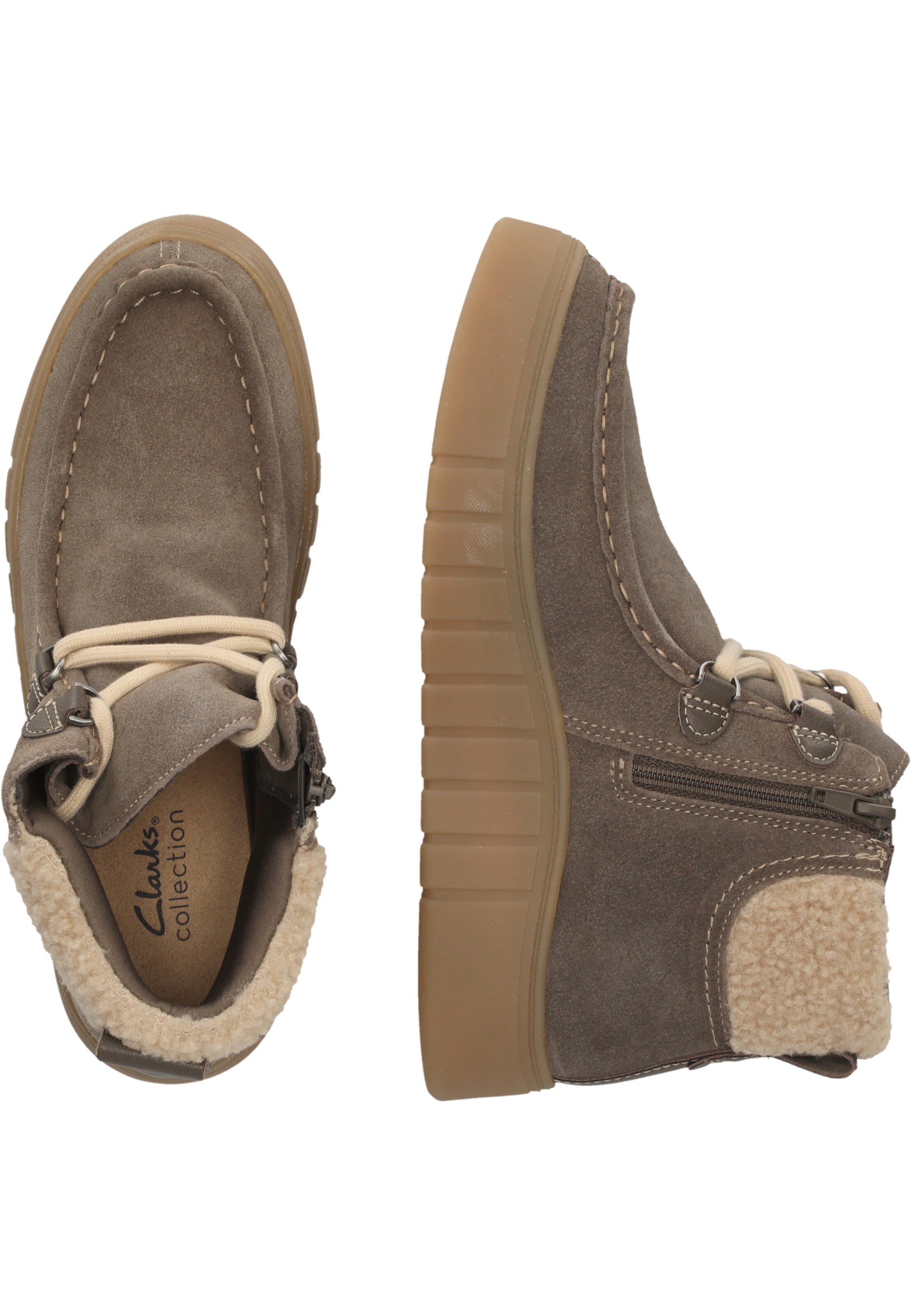CLARKS Boots 'Mykah Izzy' in Bruin