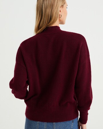 WE Fashion Sweater in Red