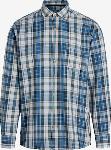 Signal Regular fit Overhemd 'Benn Check Herring' in Blauw: voorkant