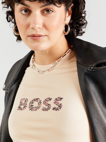 BOSS T-Shirt 'C_Elogo_6' in Orange