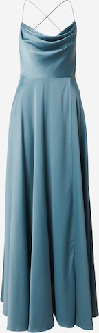 Vera Mont - Vestido de noche en azul: frente