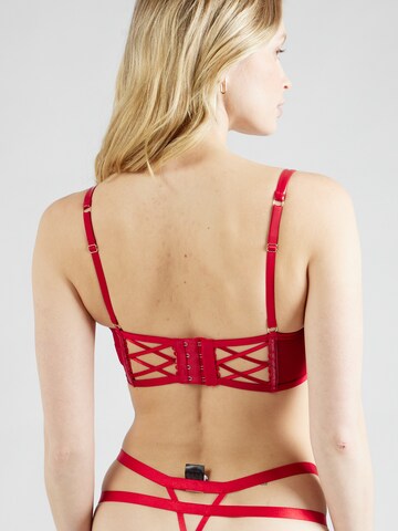 Hunkemöller Bustier Biustonosz 'Wilde II' w kolorze czerwony