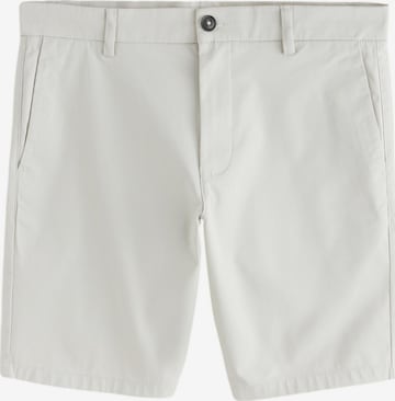 Coupe slim Pantalon chino Next en blanc : devant