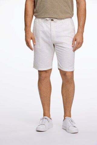 Regular Pantalon chino Lindbergh en blanc