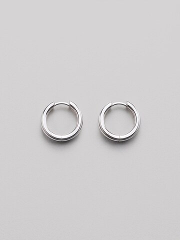 REYTEL - Pendientes 'THE HOOP S' en plata