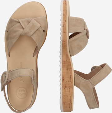 Paul Green Sandalen met riem in Beige