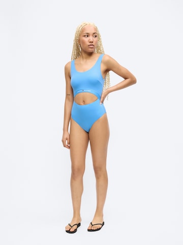 Tommy Hilfiger Underwear - Soutien de tecido Fato de banho em azul