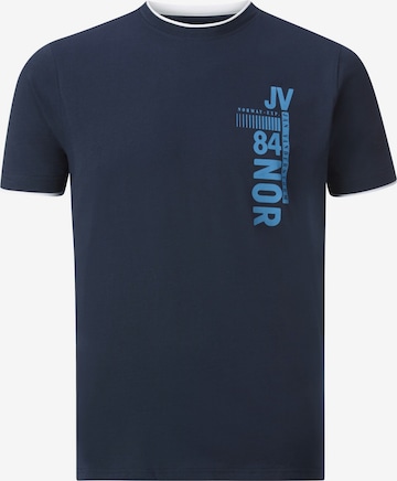 Jan Vanderstorm T-Shirt ' Flemming ' in Blau: Vorderseite