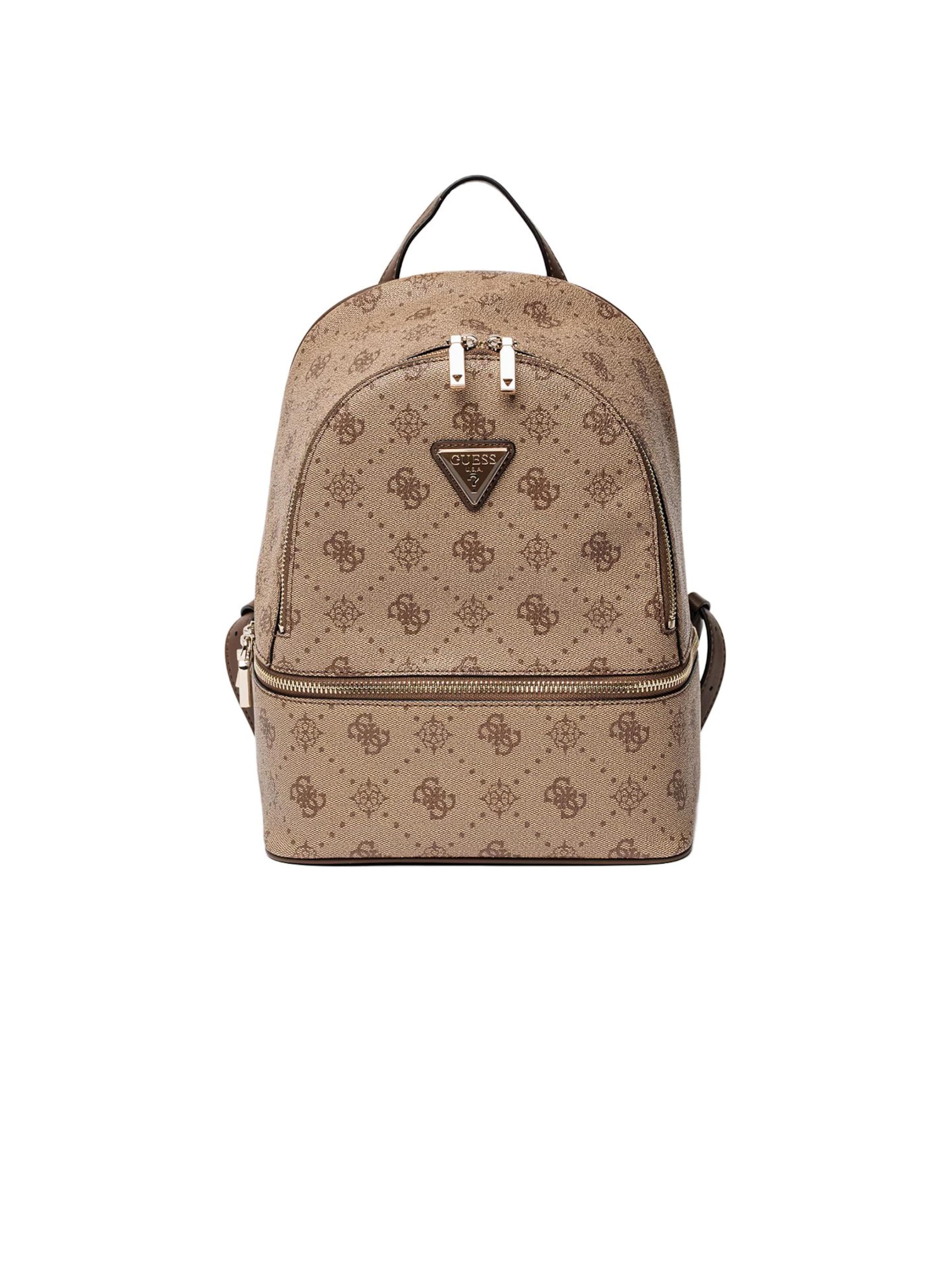 GUESS Rucksack 'Backpack SILIA Guess'‌‌‌‌‌‌ in Braun: Vorderseite