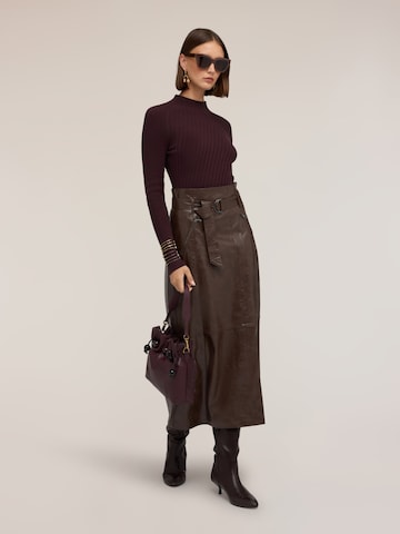 Pull-over MOTIVI en marron