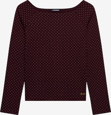 Superdry & Co Shirt 'BARDOT' in Red: front