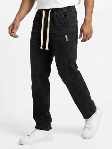 Baggy Jeans di Bigdart in nero: frontale
