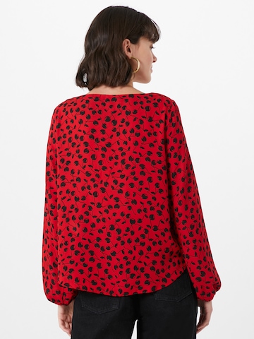 Dorothy Perkins - Camisa 'Billie And Blossom' em vermelho