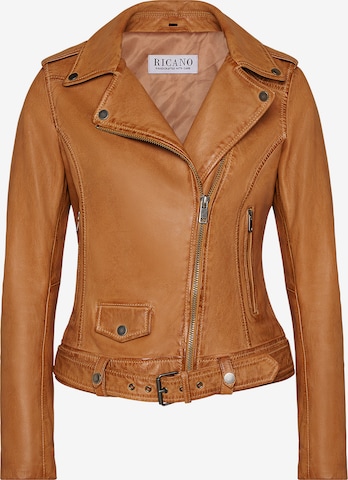 RICANO Übergangsjacke 'Maja' in Braun: Vorderseite