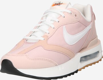 Nike Sportswear Platform trainers in Pink: front