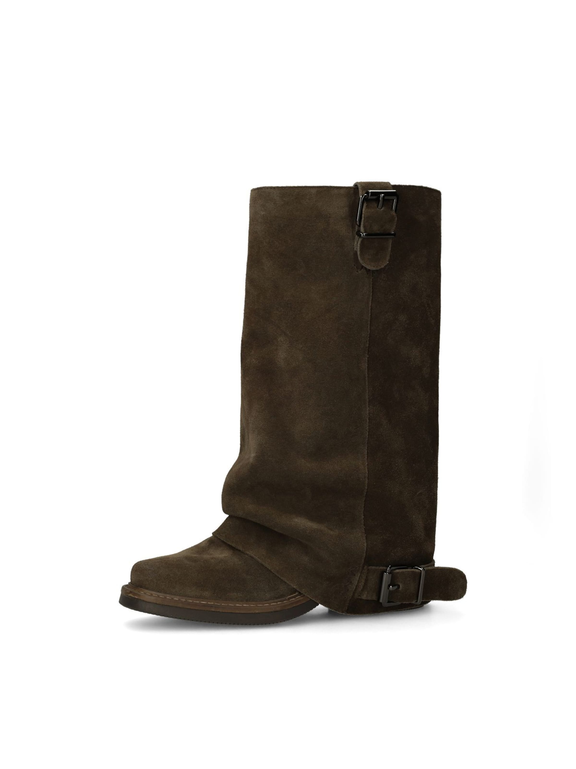 Bottes SACHA en marron : devant