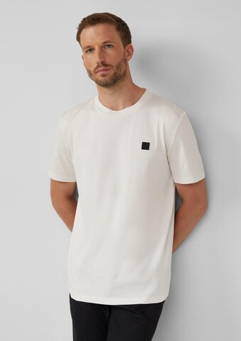 s.Oliver BLACK LABEL Shirt in Beige: voorkant
