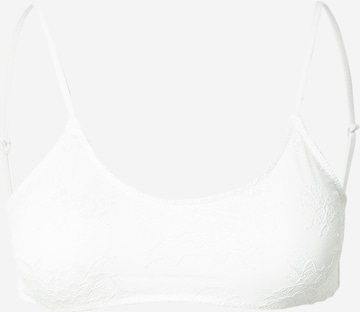 Cotton On Body Bralette Bra in Beige: front