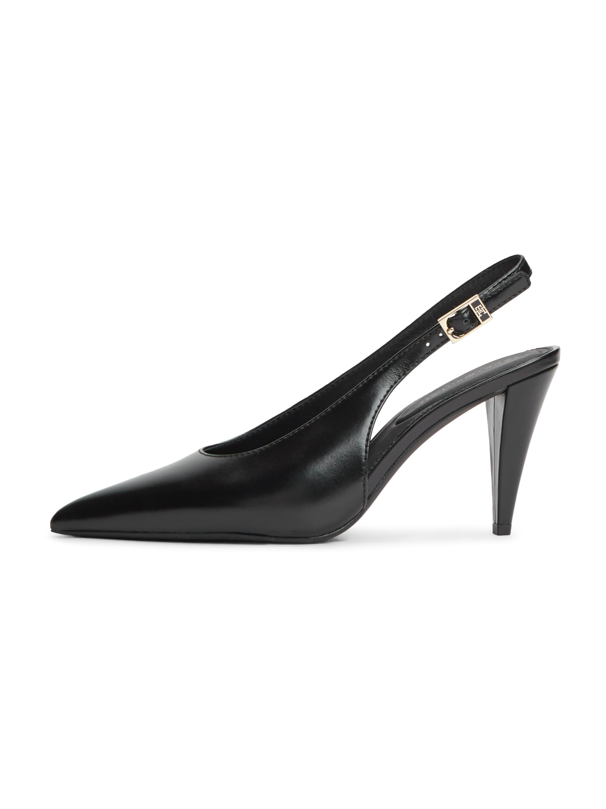 TOMMY HILFIGER Slingback pumps in Black: front