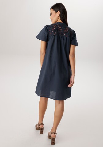 Aniston SELECTED Sommerkleid in Blau