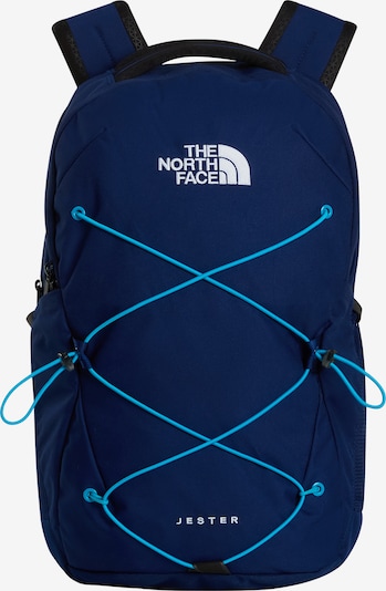 Kuprinė 'JESTER' iš THE NORTH FACE, spalva – tamsiai mėlyna jūros spalva / balta, Prekių apžvalga