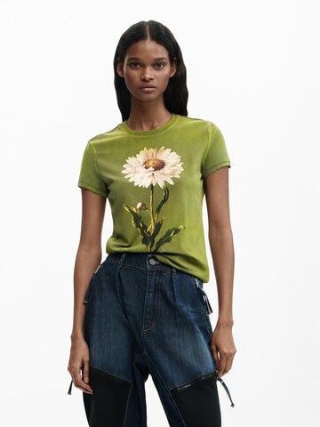 Desigual - Camisa em verde: frente