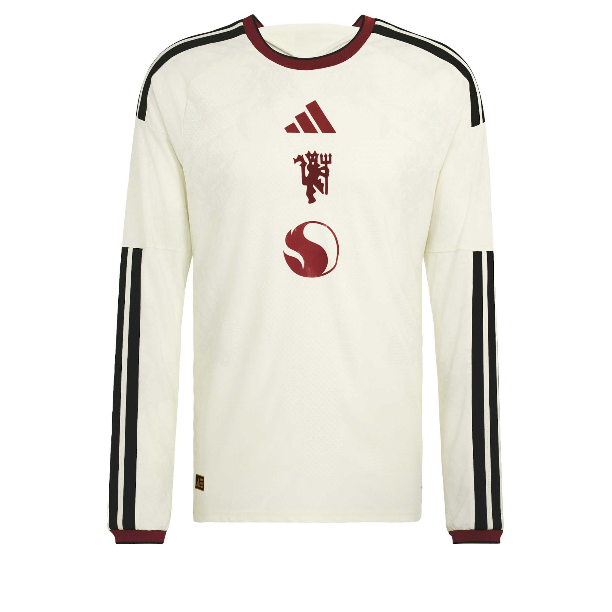 T-Shirt fonctionnel 'Manchester United 26/27 Authentic' ADIDAS PERFORMANCE en blanc : devant