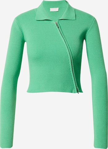 LeGer by Lena Gercke Knit cardigan 'Lamya' in Green: front