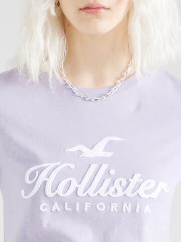 HOLLISTER Μπλουζάκι σε λιλά