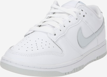 Nike Sportswear Låg sneaker 'Dunk Retro' i vit: framsida