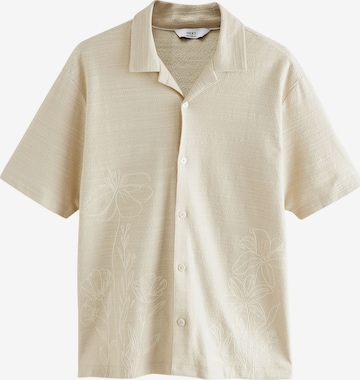 Chemise Next en beige : devant