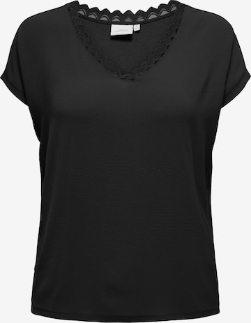 T-shirt ONLY Carmakoma en noir : devant