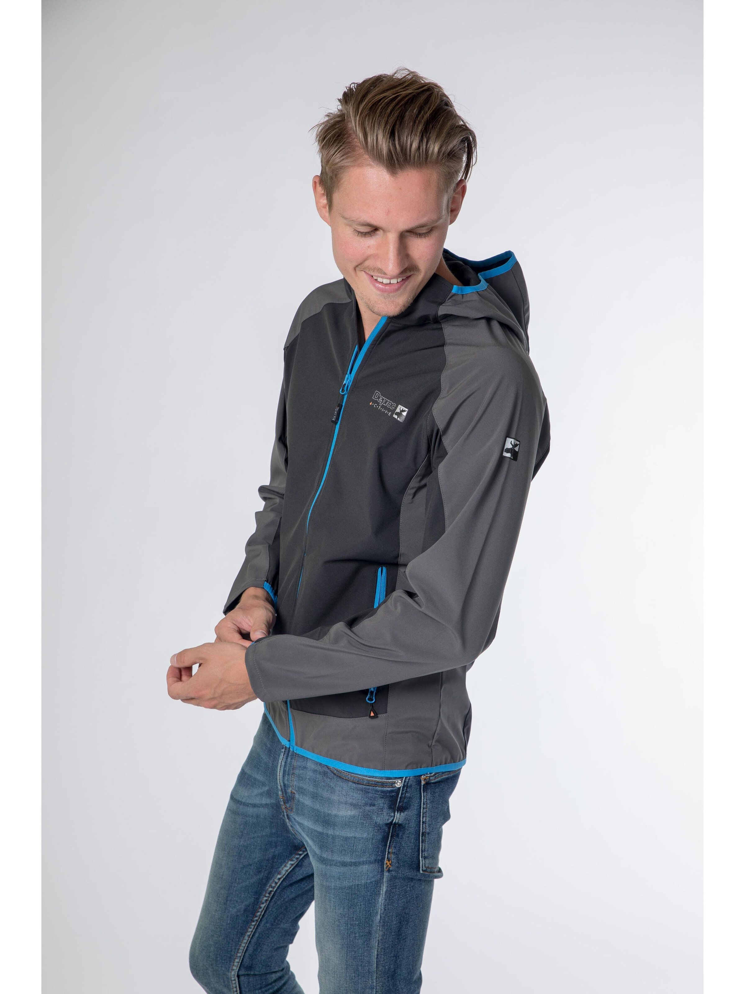 deproc Übergangsjacke 'XLight CAVELL'‌‌‌‌‌‌ in Grau