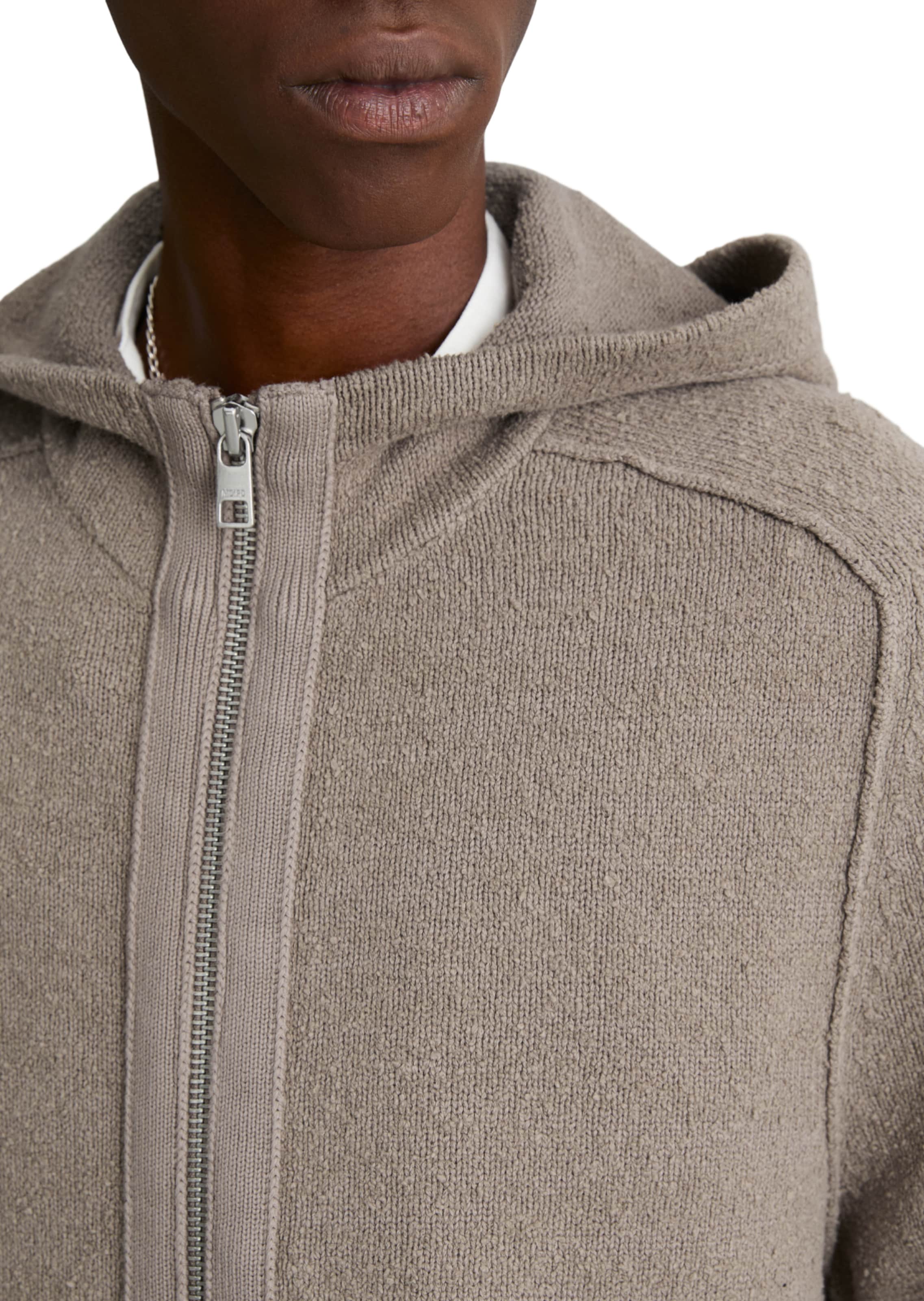 Marc O'Polo DENIM Strickjacke in Braun: Vorderseite