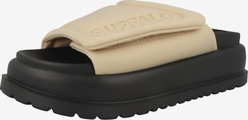 Zoccoletto ' Palma Velcro ' di BUFFALO in beige: frontale