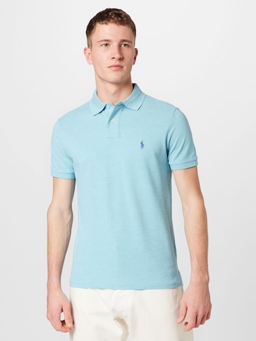 T-Shirt Polo Ralph Lauren en bleu : devant