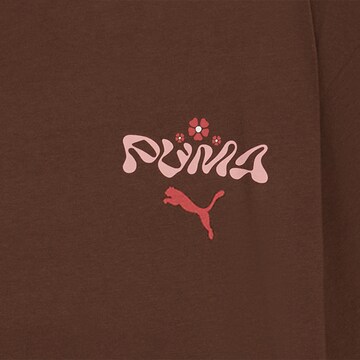 T-shirt 'Ess' PUMA en marron