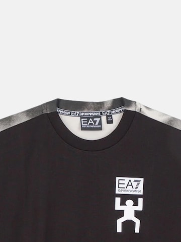 T-Shirt 'MANICA CORTA' EA7 Emporio Armani en noir